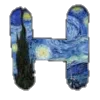 🔤 Эмодзи «Шрифт Ван Гог Font Van Gogh» для Telegram