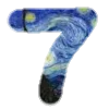 7⃣ Эмодзи «Шрифт Ван Гог Font Van Gogh» для Telegram