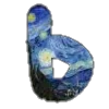🔤 Эмодзи «Шрифт Ван Гог Font Van Gogh» для Telegram