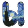 🔤 Эмодзи «Шрифт Ван Гог Font Van Gogh» для Telegram