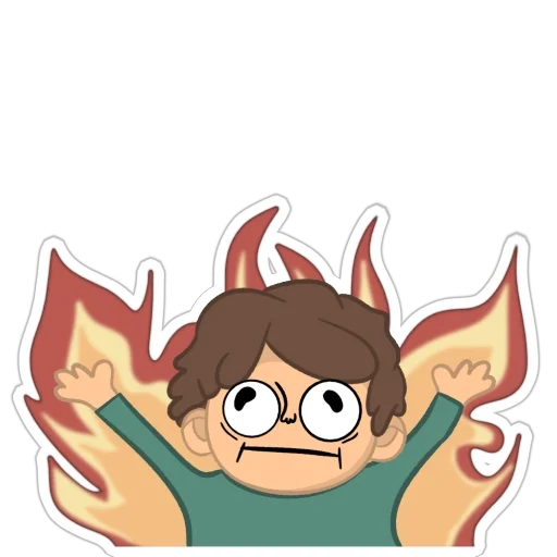 🫥 Стикер «Vanilla» для Telegram
