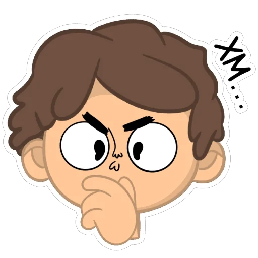 🫥 Стикер «Vanilla» для Telegram