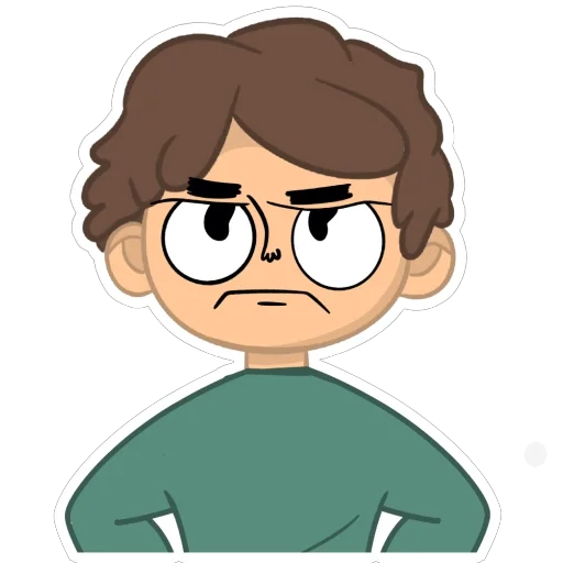 🫥 Стикер «Vanilla» для Telegram