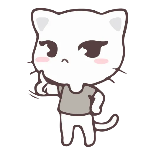 ❌ Стикер «Vanilla and Pepper Cat» для Telegram