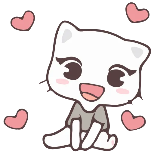 Стикерпак Vanilla and Pepper Cat для Telegram