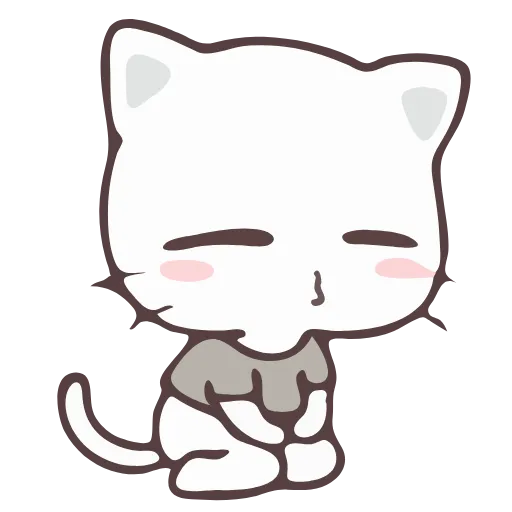 👍 Стикер «Vanilla and Pepper Cat» для Telegram