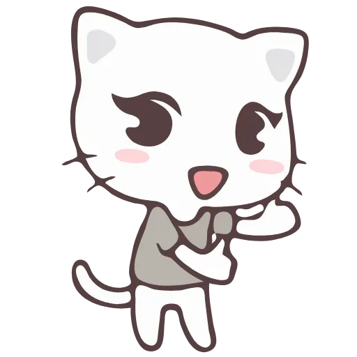 👍 Стикер «Vanilla and Pepper Cat» для Telegram