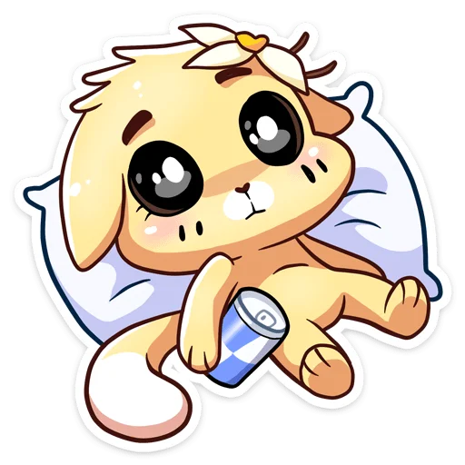 🥺 Стикер «Ванилька без надписей» для Telegram