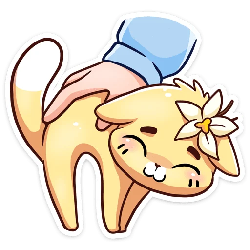 ☺️ Стикер «Ванилька без надписей» для Telegram