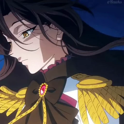 😟 Стикер «Vanitas no Carte Мемуары Ванитаса» для Telegram