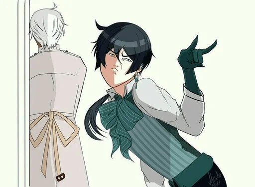 😑 Стикер «Vanitas no Carte» для Telegram