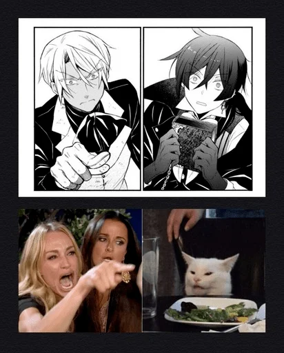 😋 Стикер «Vanitas no Carte» для Telegram