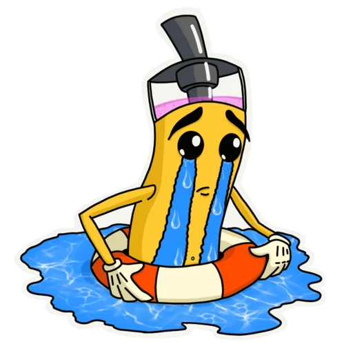 😭 Стикер «POD_Val» для Telegram