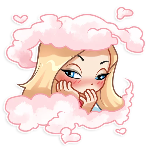 🙈 Стикер «Vaper Girl» для Telegram