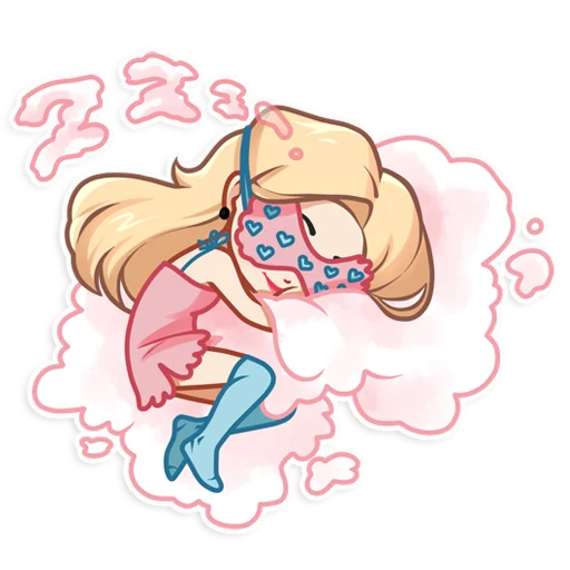 😴 Стикер «Vaper Girl» для Telegram