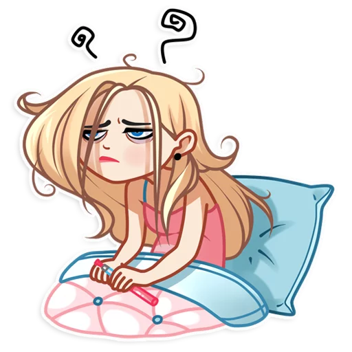 😪 Стикер «Vaper Girl» для Telegram