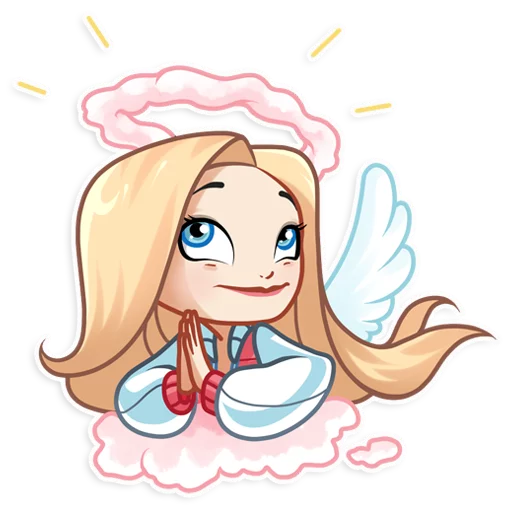 😇 Стикер «Vaper Girl» для Telegram
