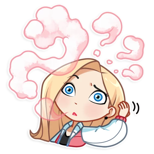 ❓ Стикер «Vaper Girl» для Telegram