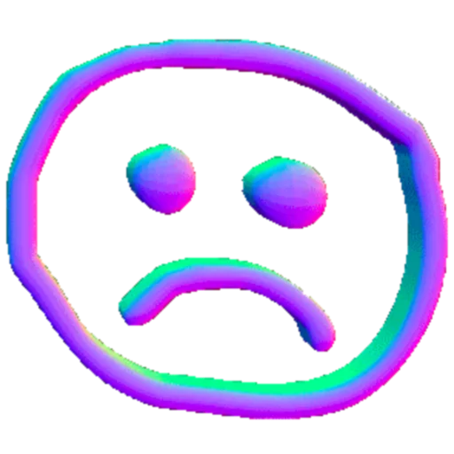 😞 Стикер «ａｅｓｔｈｅｔｉｃ ｐａｃｋ» для Telegram