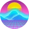 Стикер 10 Vaporwave