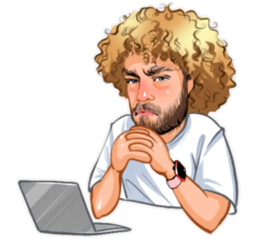 🫠 Стикер «Всё будет» для Telegram