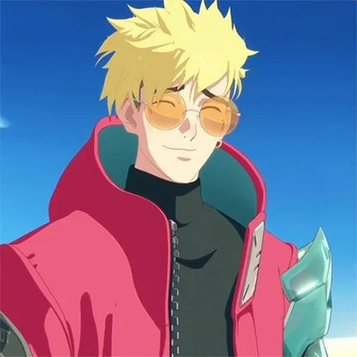 😊 Стикер «The Human Tragedy of Vash The Stampede Trigun» для Telegram