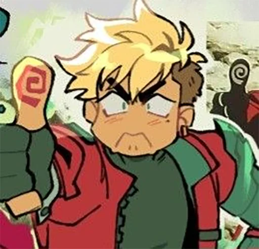 👍 Стикер «The Human Tragedy of Vash The Stampede Trigun» для Telegram