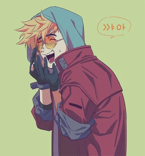 😆 Стикер «The Human Tragedy of Vash The Stampede Trigun» для Telegram