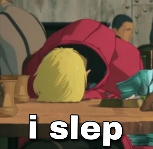 😴 Стикер «The Human Tragedy of Vash The Stampede Trigun» для Telegram