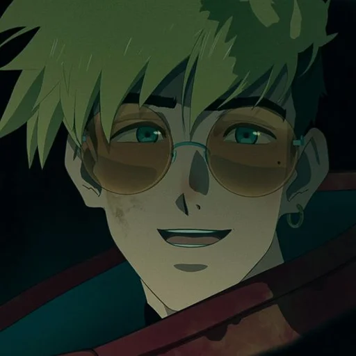 😄 Стикер «The Human Tragedy of Vash The Stampede Trigun» для Telegram