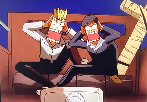 😱 Стикер «The Human Tragedy of Vash The Stampede Trigun» для Telegram