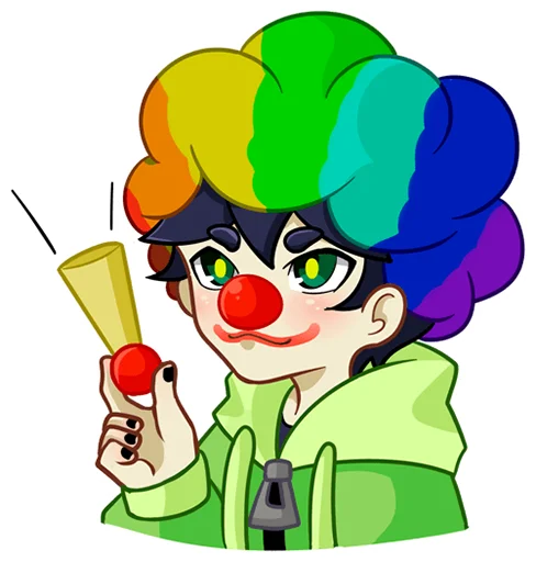 🤡 Стикер «Вася без надписей» для Telegram