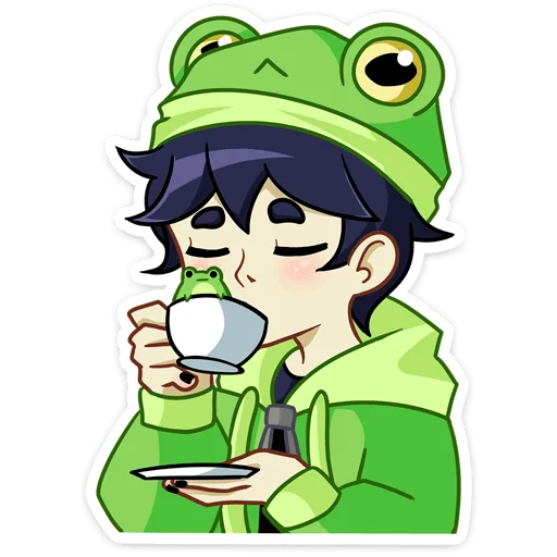 ☕ Стикер «Вася» для Telegram