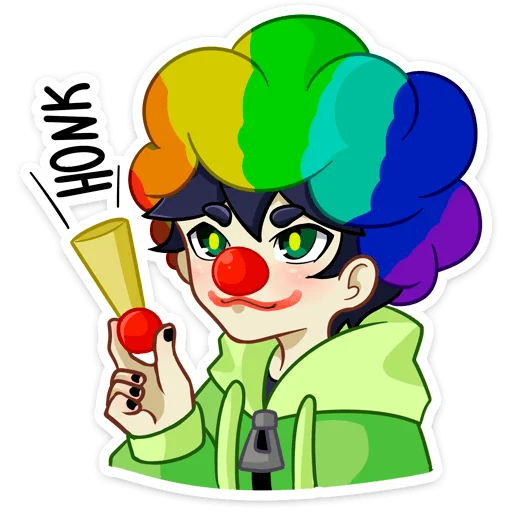 🤡 Стикер «Вася» для Telegram