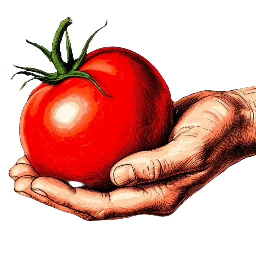 🍅 Стикер «Сантехник Вася» для Telegram