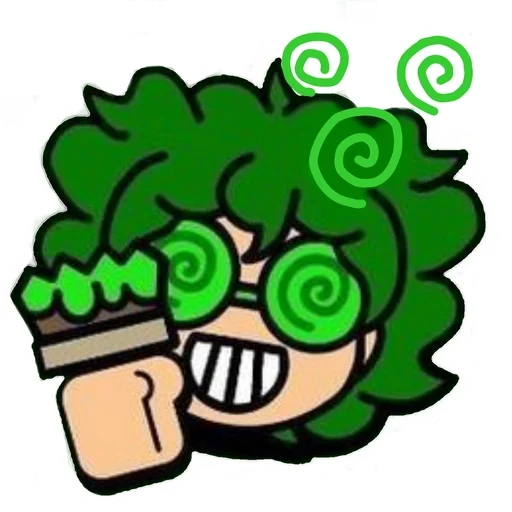 😈 Стикер «Ватрушка» для Telegram