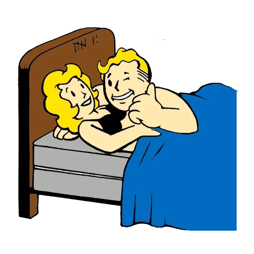 👫 Стикер «Vault boy» для Telegram