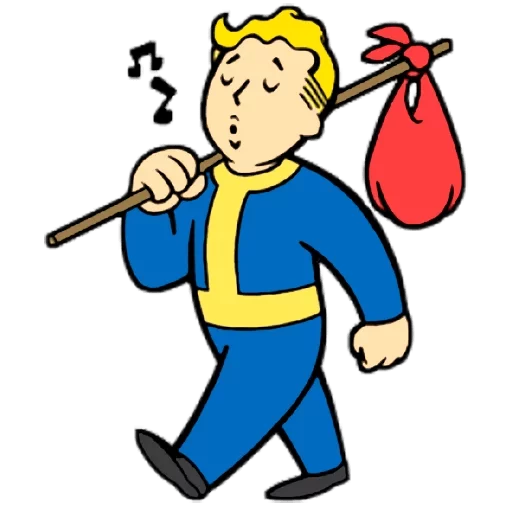🎶 Стикер «Vault boy» для Telegram