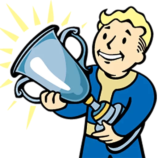 😃 Стикер «Vault boy» для Telegram