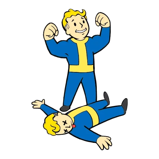 💪 Стикер «Vault boy» для Telegram