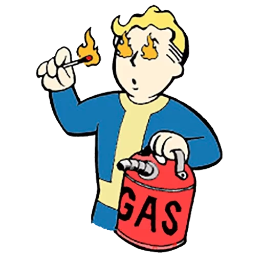 🔥 Стикер «Vault boy» для Telegram