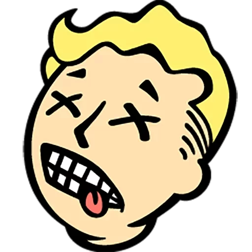 😝 Стикер «Vault boy» для Telegram