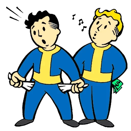 💰 Стикер «Vault boy» для Telegram