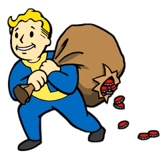 😄 Стикер «Vault boy» для Telegram
