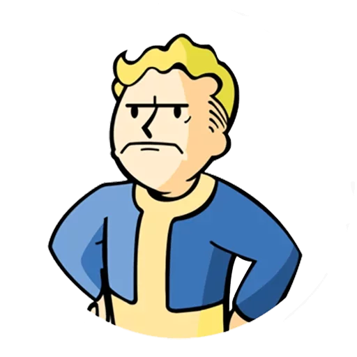 😐 Стикер «Vault boy» для Telegram