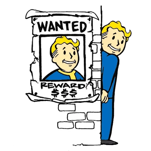 😊 Стикер «Vault boy» для Telegram