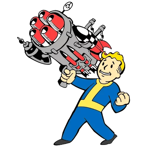 🔫 Стикер «Vault boy» для Telegram