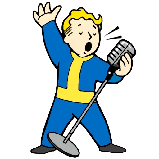 🎤 Стикер «Vault boy» для Telegram