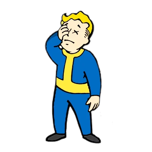 🙈 Стикер «Vault boy» для Telegram