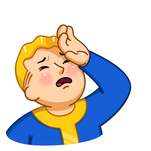 😩 Стикер «Vault Boy» для Telegram